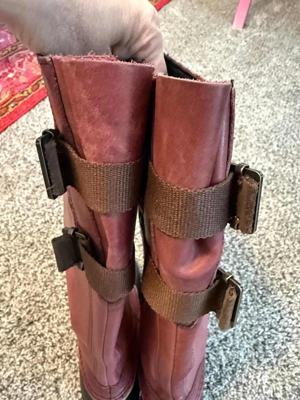 SOREL Slimpack Riding Tall II Shell Boots Equestrian Waterproof Leather 7.5